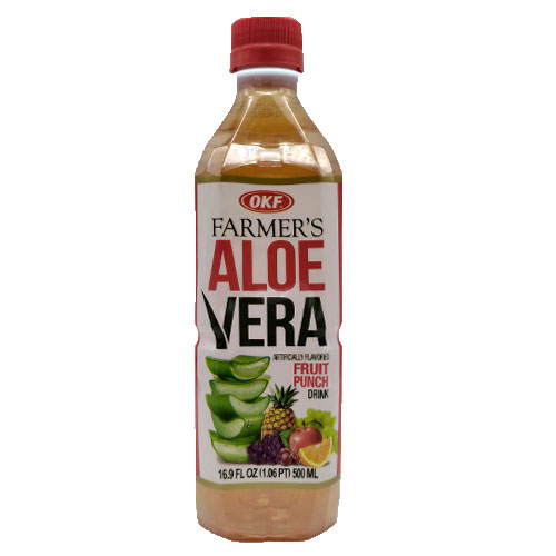 Напиток OKF Farmers Aloe Фруктовый пунш   500мл