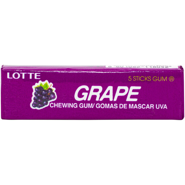 Жев.резинка Lotte Grape   12,5гр