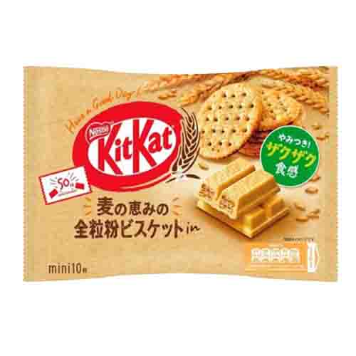 Шоколадный батончик KitKat mini с печеньем   113гр