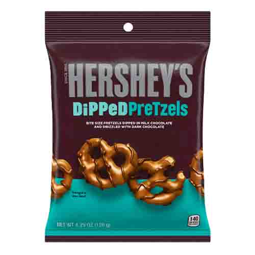 Крендели Hershey`s Dipped Pretzels   120гр