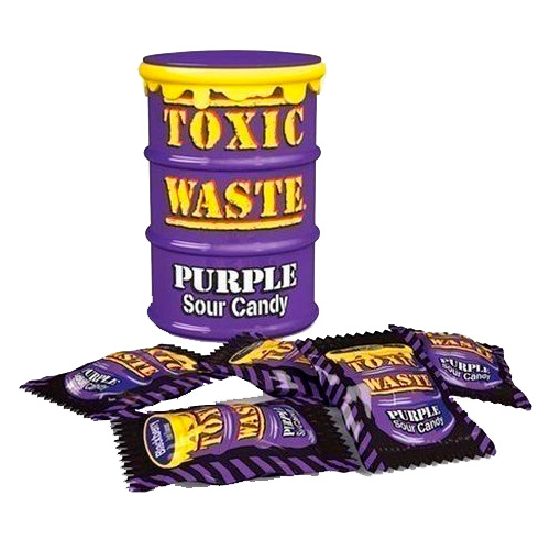 Леденцы Toxic Waste Purple    42гр