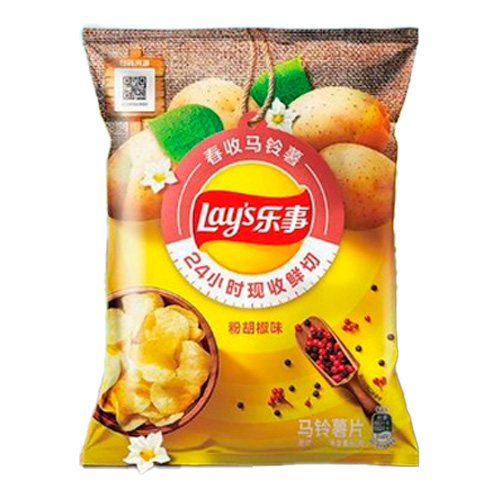 Чипсы Lay's Pink Pepper   60гр