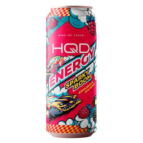 Энергетический напиток HQD Energy Sparky Boom   450мл