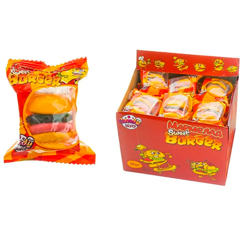 Мармелад Sweet Burger 18гр