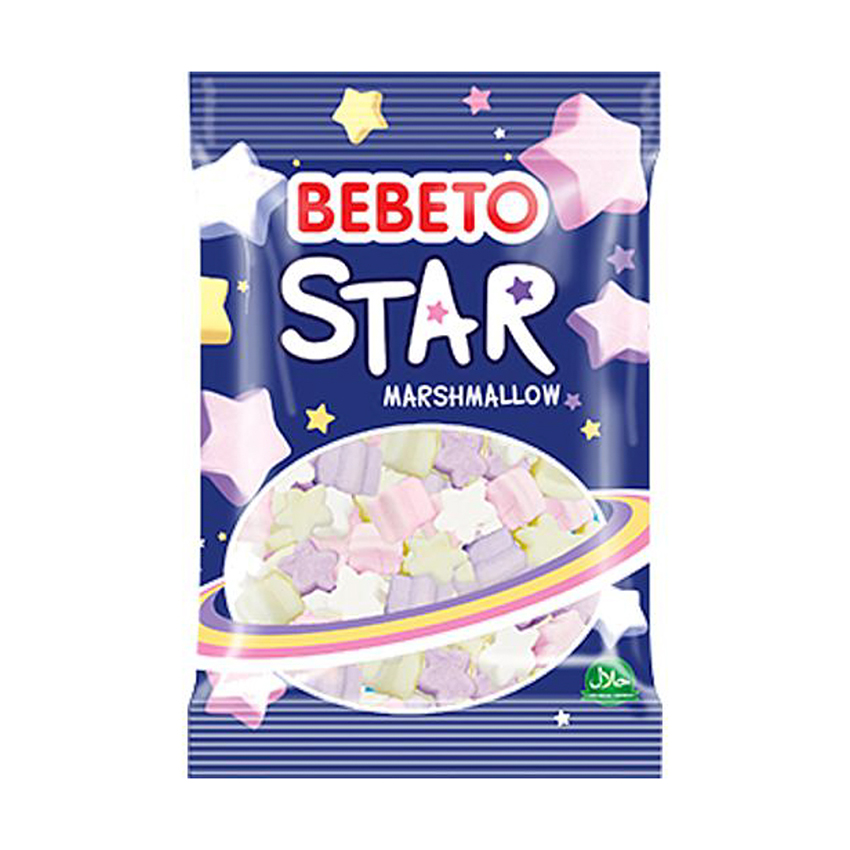 Суфле Bebeto Star (клубника, ваниль, банан, малина) 30гр.