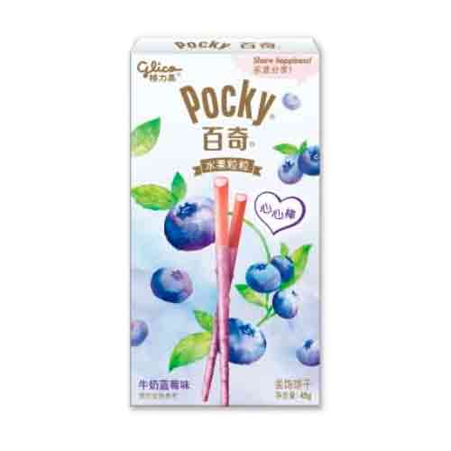 Бисквитные палочки Pocky Ice Cream & Blueberry   45гр