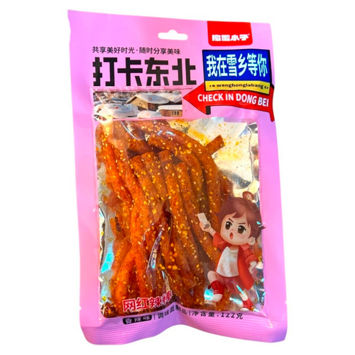 Снек Daodanxiaozi Острые палочки   122гр