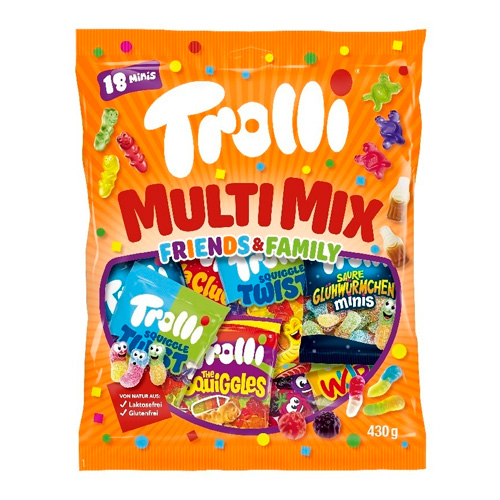 Жев.мармелад Trolli Multi Mix   430гр