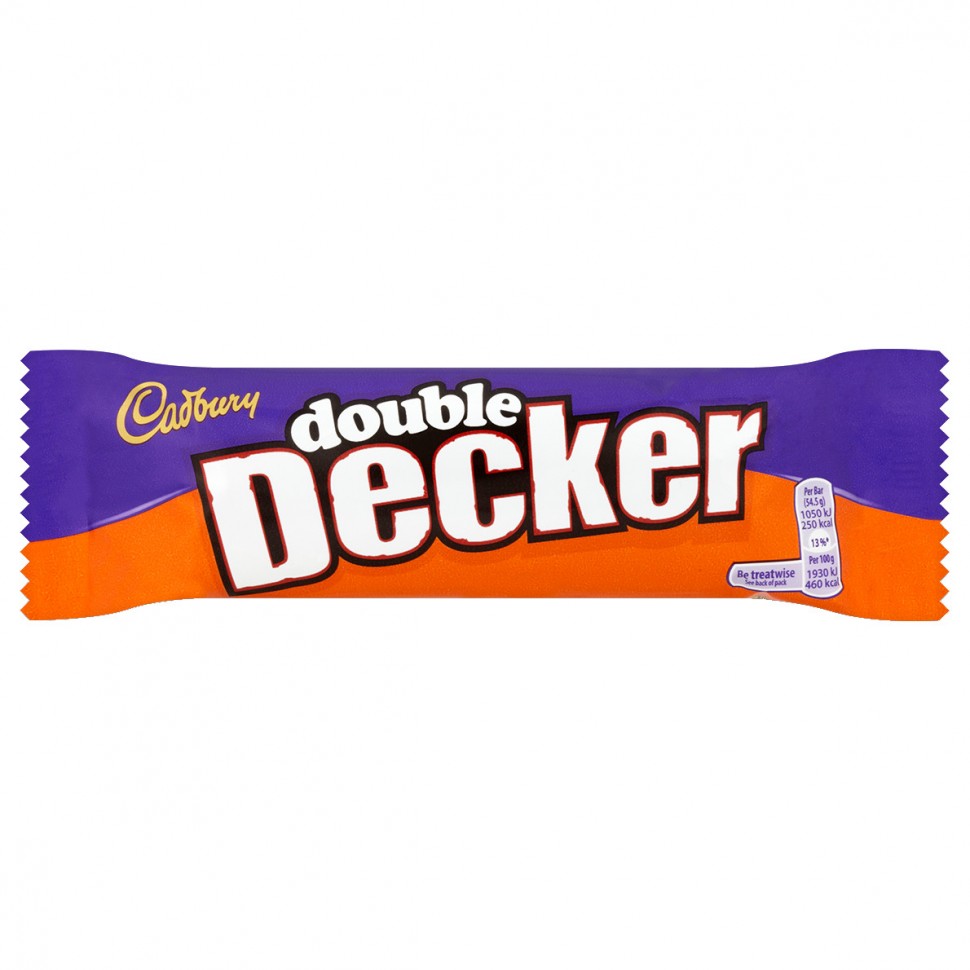 Шоколадный батончик Cadbury Double Decker   54,5гр