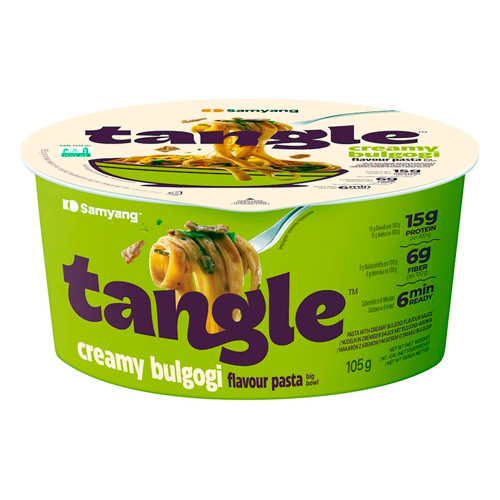Лапша Samyang TANGLE Creamy Bulgogi Flavour Pasta в чашке   105гр