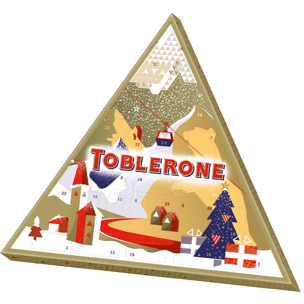 Toblerone Advent Calendar (Новый год) 200гр.