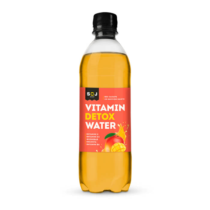 SOJ SPORT WATER DETOX (МАНГО) 500мл